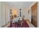 Formal dining room with wood table and rug at 4401 S Lincoln St, Englewood, CO 80113