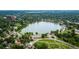 Aerial view of Wash Park, a large green space near the property at 918 S University Blvd, Denver, CO 80209