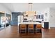 Stylish kitchen featuring new appliances and an island at 918 S University Blvd, Denver, CO 80209