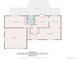 First floor plan featuring a kitchen, living room, dining room, Gathering room, garage and foyer at 2276 S Dover Way, Lakewood, CO 80227