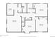 Second floor floorplan featuring bedrooms, bathrooms, and closet space, perfect for growing families at 1579 W Costilla Pl, Littleton, CO 80120