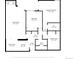 Detailed floor plan showcasing the layout and dimensions of the home at 7255 E Quincy Ave # 205, Denver, CO 80237