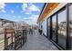 Outdoor patio featuring an outdoor dining set and beautiful rooftop views at 354 Milwaukee St, Denver, CO 80206