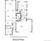 Detailed first floor plan showing layout of rooms, dimensions, and flow, providing a clear overview of the home at 1148 Sunlit Dr, Castle Rock, CO 80109