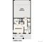 Lower level floor plan featuring a 2-bay garage, a bedroom and a bathroom at 6794 Merseyside Ln, Castle Pines, CO 80108