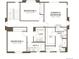 Upstairs floor plan with owner's bedroom, owner's bath, laundry and bedrooms with bath 2 at 9672 Cathay St, Commerce City, CO 80022