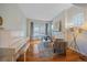 Bright living room with fireplace and hardwood floors at 3613 Julian St, Denver, CO 80211