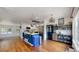 Open kitchen and dining area with an island and ample storage, ideal for cooking and entertaining at 2560 Concord Cir, Lafayette, CO 80026