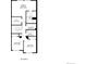 Second floorplan featuring three bedrooms, three bathrooms, laundry room, and a walk in closet at 2560 Concord Cir, Lafayette, CO 80026