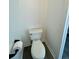 Simple toilet and shower area with updated flooring at 17437 E Rice Cir # B, Aurora, CO 80015