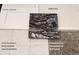 Kitchen showcasing cabinet, countertop, flooring, carpet and wall color samples for a modern design at 9264 Biscay St, Commerce City, CO 80022