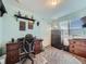 Charming home office with built-in desk and storage at 11462 Iola St, Commerce City, CO 80640