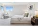 Serene main bedroom featuring plush carpeting, a cozy chair, and ample natural light at 1931 Foothills Rd, Golden, CO 80401
