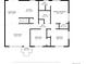 Floorplan view showing layout of dining area, kitchen, bath, bedroom, living room, and porch areas at 6359 Brooks Dr, Arvada, CO 80004