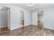 Basement featuring multiple doorways leading to additional rooms and storage areas at 19410 E Ithaca Pl, Aurora, CO 80013