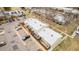 Overhead view of townhomes, parking area, fences, and community layout at 5721 W 92Nd Ave # 53, Westminster, CO 80031