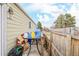 Balcony with wooden railings and outdoor furniture providing a cozy space for relaxing outdoors at 5721 W 92Nd Ave # 53, Westminster, CO 80031