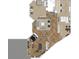 Birds eye view of first floor floor plan for prospective home buyers at 3299 S Newcombe St, Lakewood, CO 80227