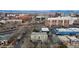 Captivating aerial view of the neighborhood, highlighting the tree-lined streets and urban landscape at 505 N Logan St # 14, Denver, CO 80203