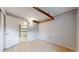 Bedroom view of kitchen features flooring, neutral walls and open concept design at 505 N Logan St # 14, Denver, CO 80203