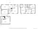 Floor plans with living room, dining room, garage, patio, bedrooms and basement at 9963 W Canyon Ave, Littleton, CO 80127
