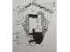 Detailed landscaping plan showing the placement of trees, shrubs, and other features around the property at 15156 W Baker Pl, Lakewood, CO 80228