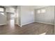 Empty open room with modern floors with lots of light at 27746 E Byers Pl, Aurora, CO 80018