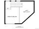 Floor plan showcasing the layout of the loft space and dimensions at 4779 White Rock Cir # B, Boulder, CO 80301