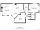 Floor plan showcasing the layout of the home's rooms and dimensions at 4779 White Rock Cir # B, Boulder, CO 80301