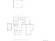 Detailed floor plan showcasing the layout of the home with the dimensions of rooms and patio at 3333 W Hayward Pl, Denver, CO 80211