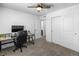 Home office featuring natural light and a minimalist desk at 1168 Elbridge Dr, Elizabeth, CO 80107