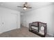 Bedroom/Bedroom with a crib and large closet at 1168 Elbridge Dr, Elizabeth, CO 80107