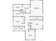 Second floor plan featuring primary bedroom and bathroom, laundry room, and additional bedrooms and bathrooms at 1168 Elbridge Dr, Elizabeth, CO 80107
