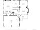 First-floor plan featuring kitchen, dining area, living room, Gathering room, and garage at 40900 Red Fox Cir, Elizabeth, CO 80107