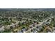 Panoramic aerial shot of a dense suburban neighborhood with well-maintained homes and streets at 6302 S Ivy Ct, Centennial, CO 80111