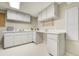 Bright laundry room offers ample counter space, storage cabinets and utility sink for ease of everyday living at 6302 S Ivy Ct, Centennial, CO 80111