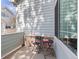 Private patio area with brick accents perfect for enjoying the outdoors at 9604 Brentwood Way # B, Broomfield, CO 80021