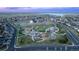 Aerial view of a park and playground located in a modern neighborhood at 24806 E Calhoun Pl # A, Aurora, CO 80016