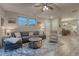 Comfortable living room featuring neutral tones and lots of natural light at 24806 E Calhoun Pl # A, Aurora, CO 80016