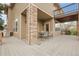 Outdoor seating area on the spacious deck, perfect for entertaining at 3266 Coyote Hills Way, Castle Rock, CO 80109