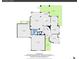 Floorplan of the house showing the layout of the main level at 3266 Coyote Hills Way, Castle Rock, CO 80109