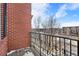 Private balcony offering scenic views of the surrounding area at 2946 Central Park Blvd, Denver, CO 80238