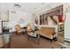 Stylish living room with neutral tones, modern furniture, and unique decor creates a welcoming space at 1250 N Humboldt St # 1504, Denver, CO 80218