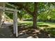 Large backyard with mature tree and patio at 6642 S Bridger Ct, Centennial, CO 80121