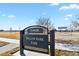 Community park entrance featuring the Denver Parks & Recreation sign, Willow Bark Park at 7976 E 53Rd Dr, Denver, CO 80238