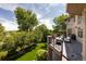 Elevated patio offering outdoor seating, a fire pit, and beautiful backyard views at 2535 W 115Th Dr, Westminster, CO 80234