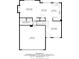 First floor plan featuring the kitchen, living room, dining area, Gathering room, laundry, and garage at 3528 Morning Glory Dr, Castle Rock, CO 80109