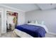 Cozy bedroom featuring a closet and soft, neutral tones, creating a relaxing space at 7201 E Quincy Ave # 103, Denver, CO 80237