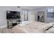 Charming bedroom with access to balcony and plenty of space at 7201 E Quincy Ave # 103, Denver, CO 80237