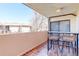 Outdoor patio with bistro seating and tile flooring at 7201 E Quincy Ave # 103, Denver, CO 80237